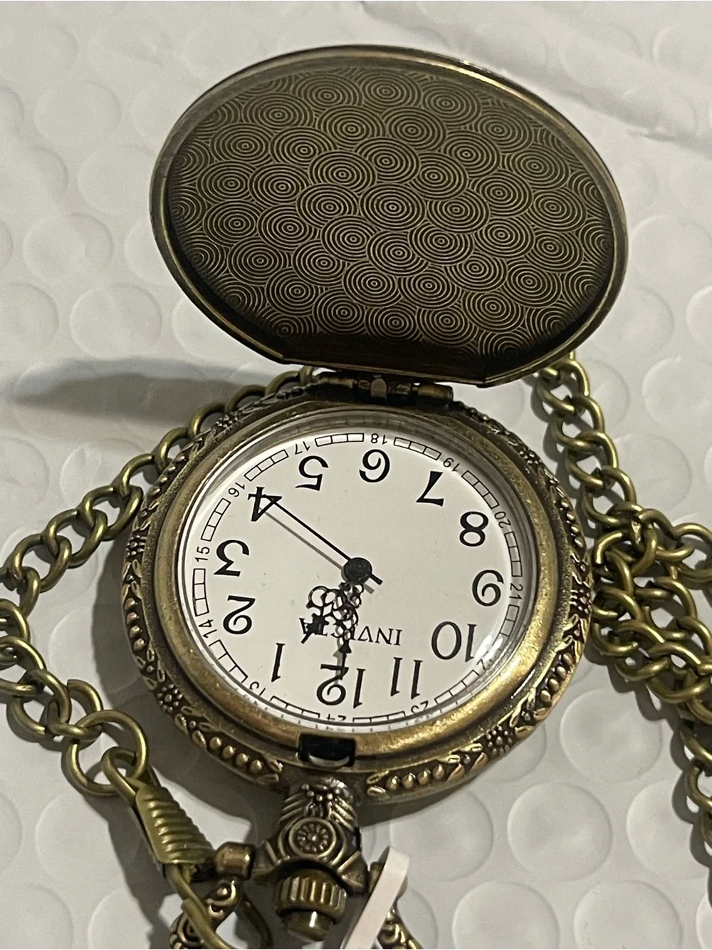 Invicta Vintage Road Warrior Pocket Watch - 47mm. Bronze (49002) new